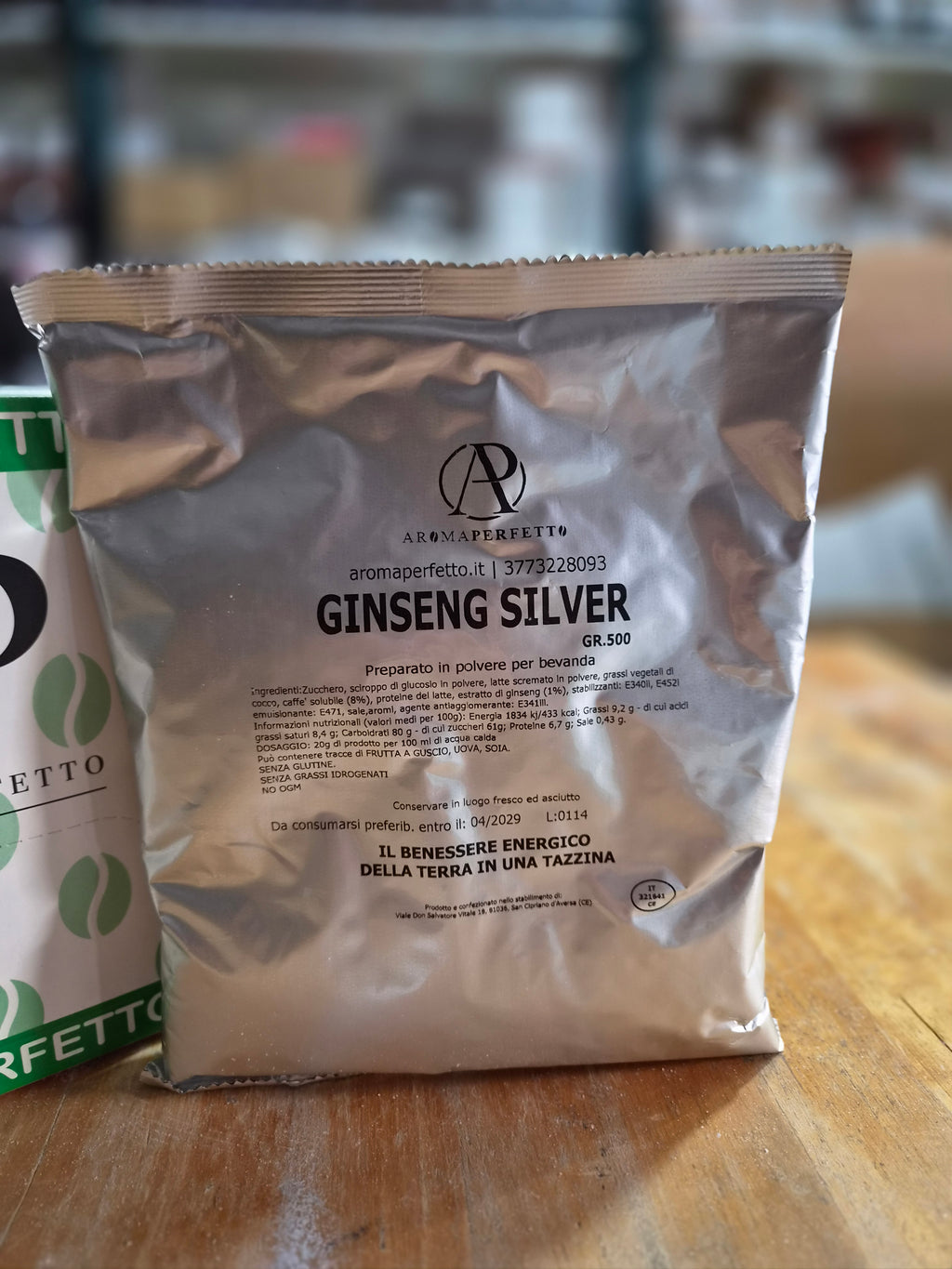 Ginseng Silver in Polvere